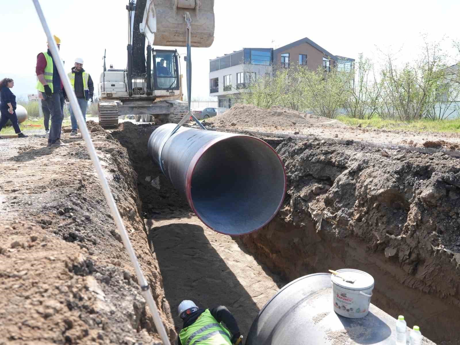 Düzce’de içme suyu altyapısına dev yatırım çalışmalar 2 noktada hızla devam ediyor