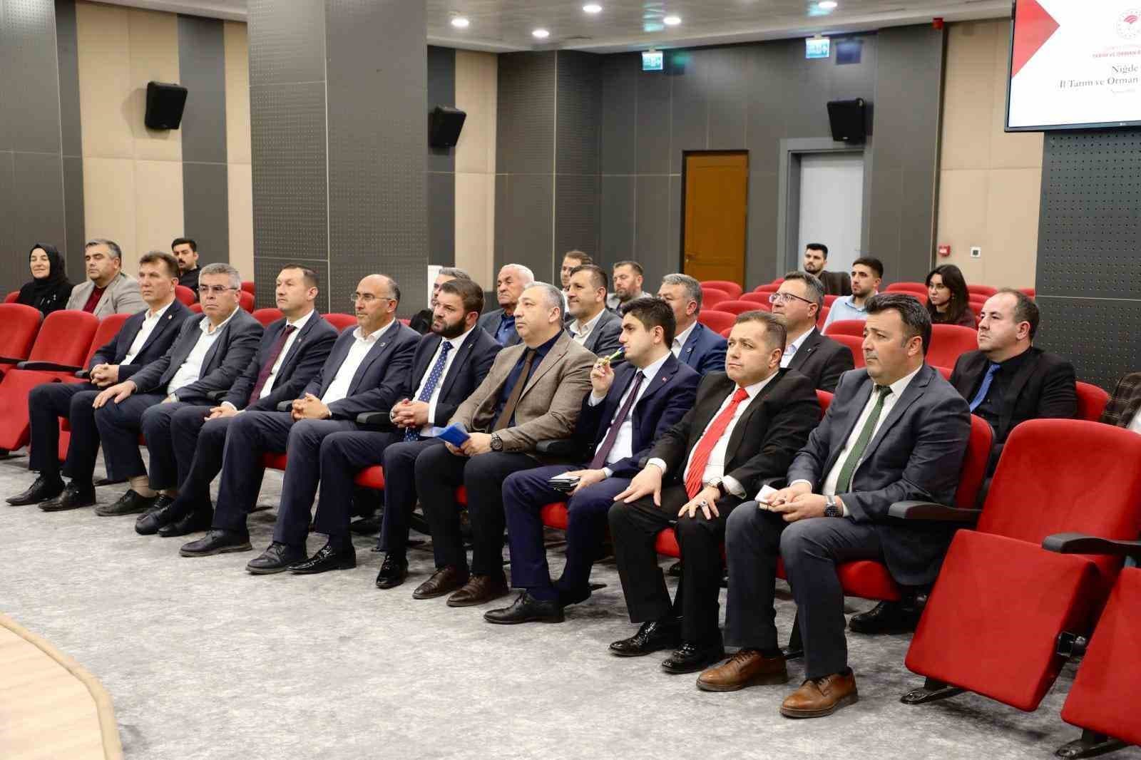 Niğde’de sanayilik patates üretimi masaya yatırıldı