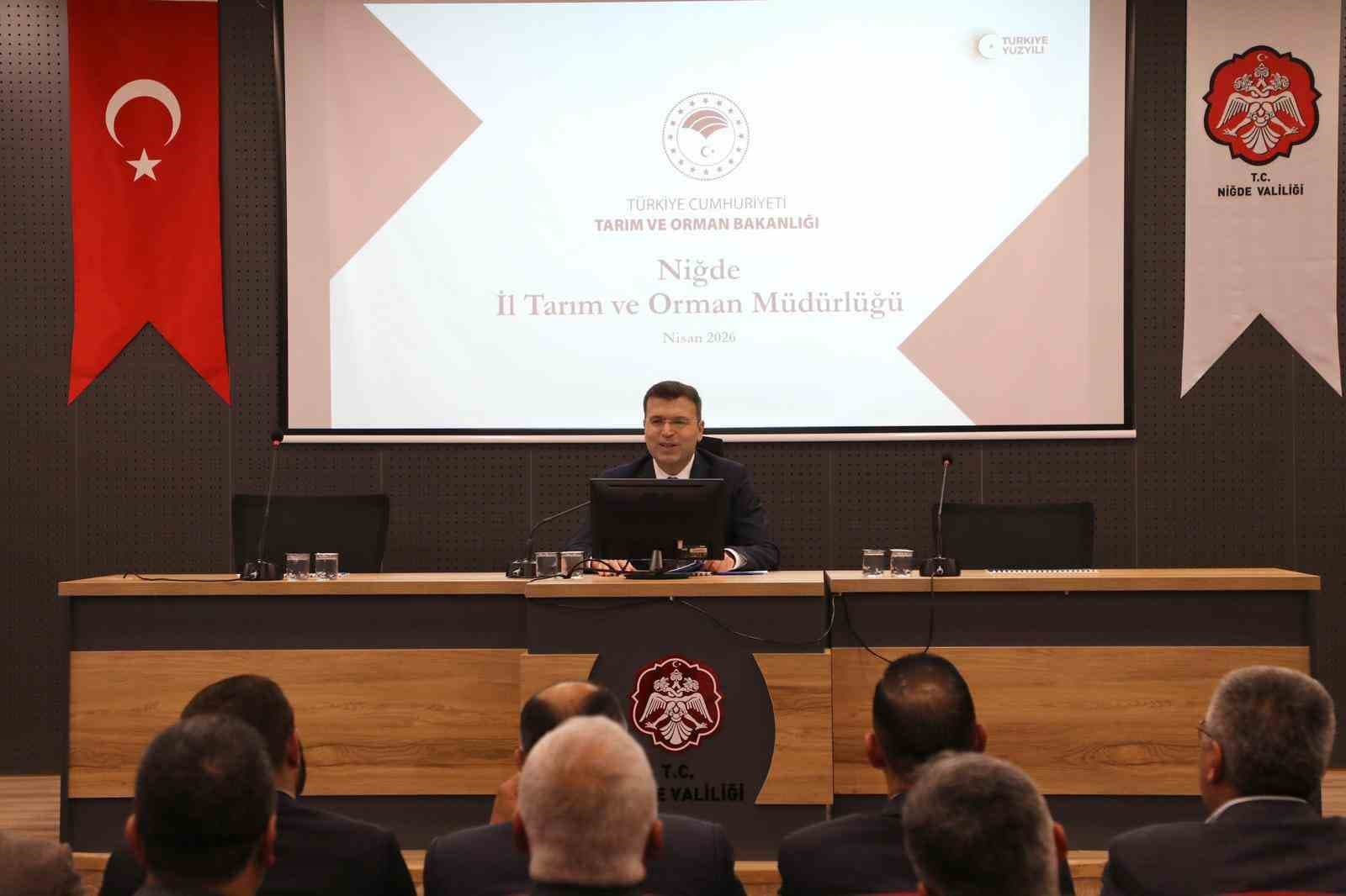 Niğde’de sanayilik patates üretimi masaya yatırıldı