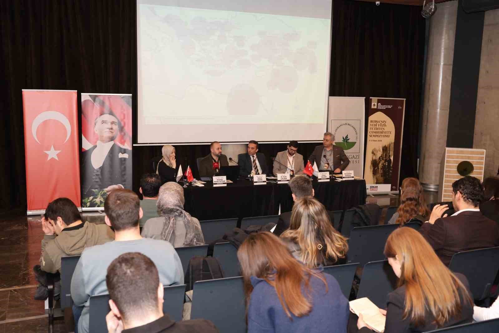 "Bursa’nın Yedi Yüzü" sempozyumu kentin tarihine ışık tuttu