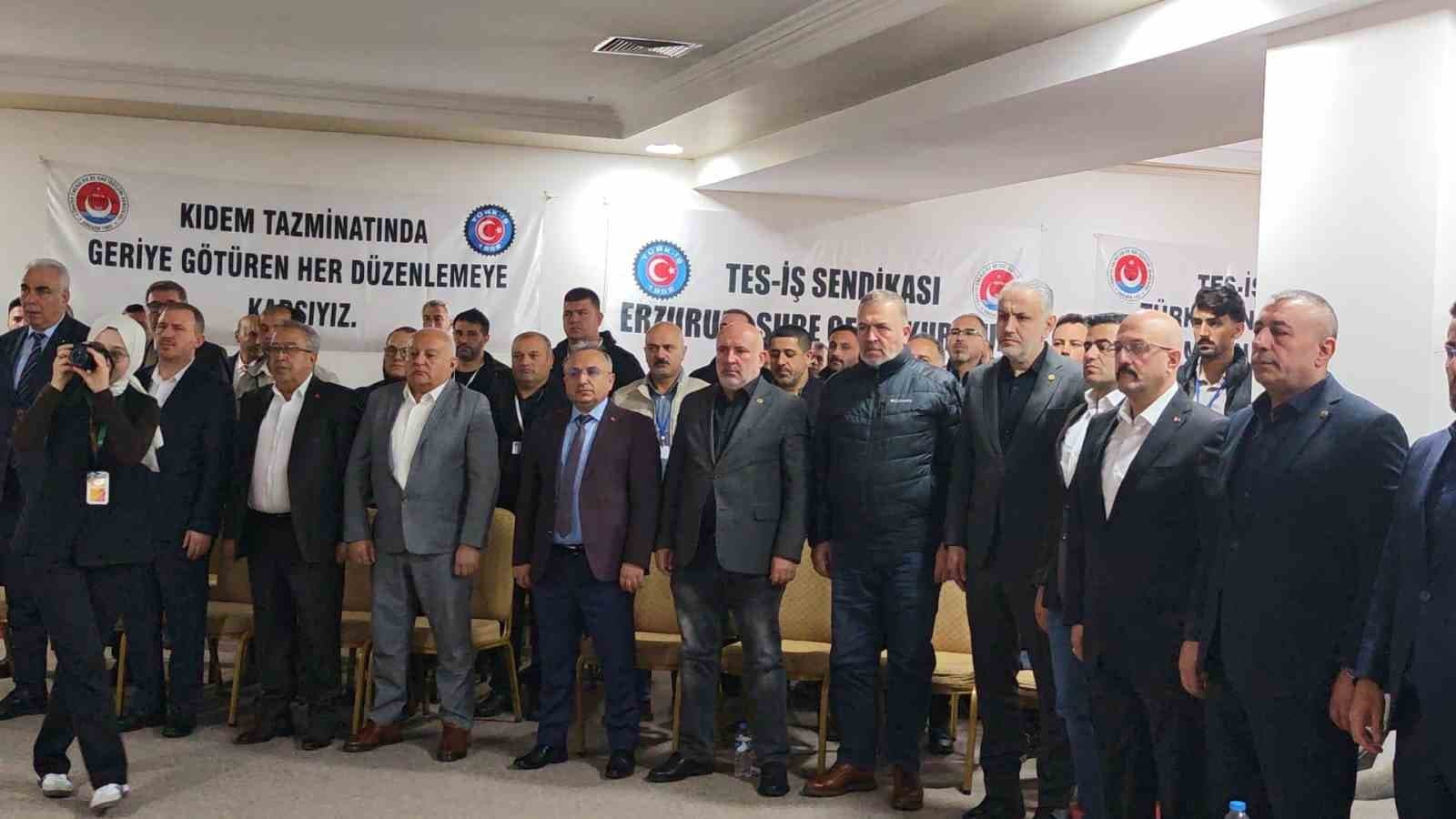 TES-İŞ’de yeni başkan Mustafa Irmak oldu