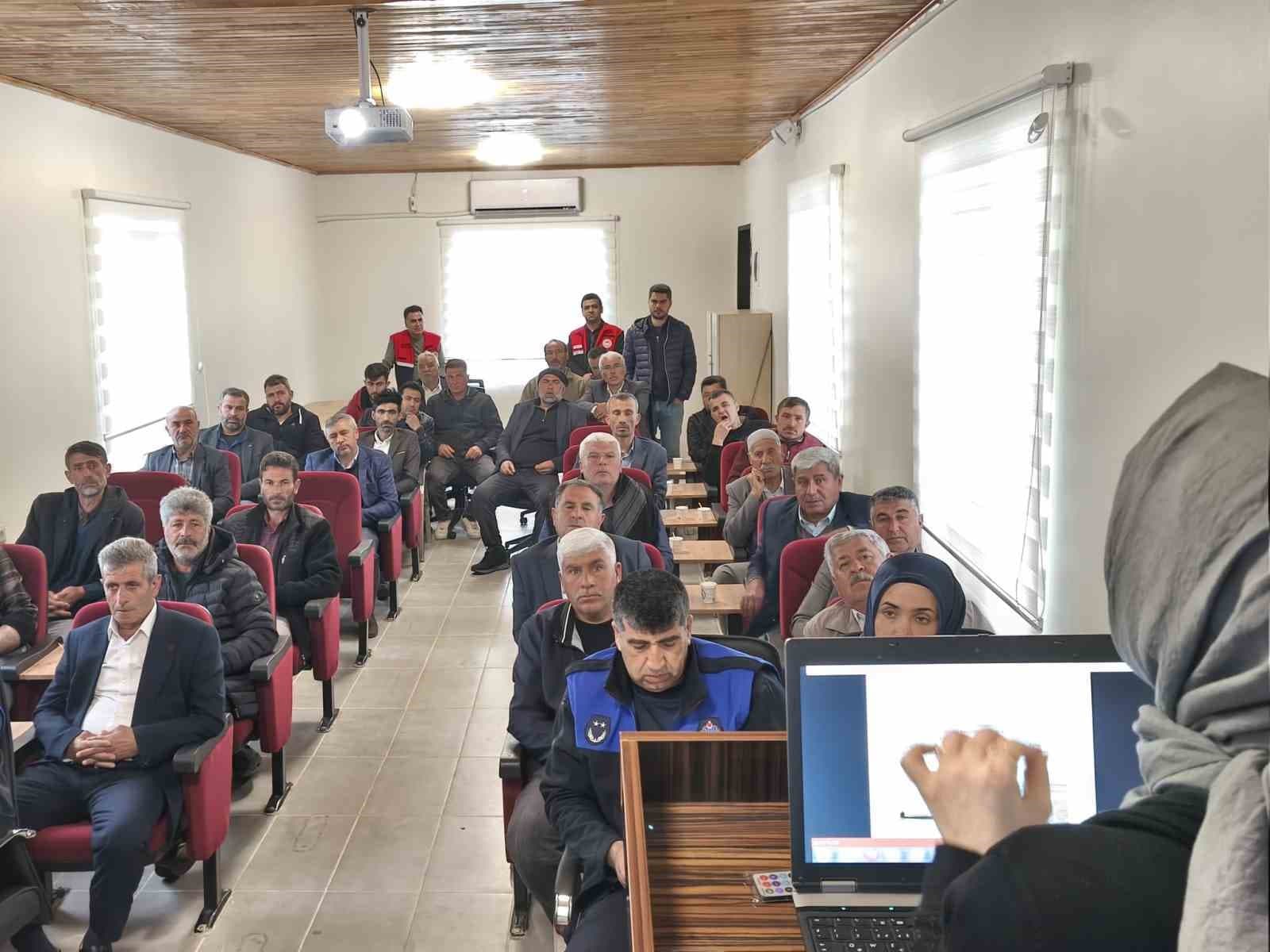Kahta’da av yasağı öncesi kritik toplantı
