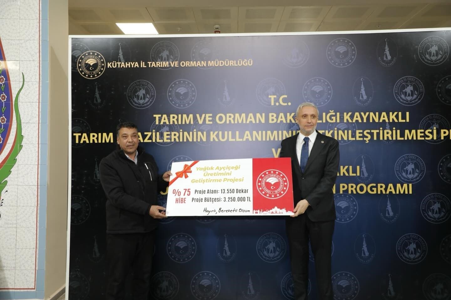 Kütahya’da ’2026 Yılı Tarımsal Destekleme Programı’ gerçekleştirildi