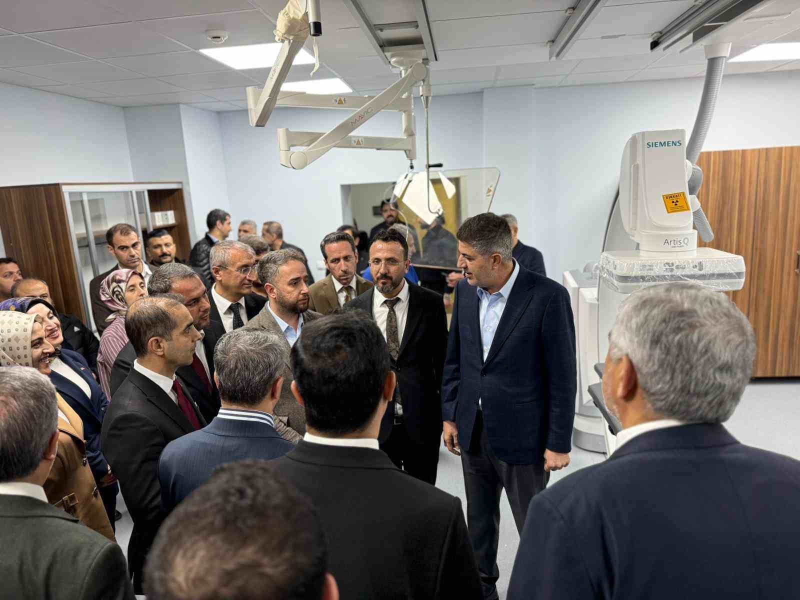 Bölgesel sağlıkta yeni aşama: Kâhta’da anjiyo ünitesi açıldı