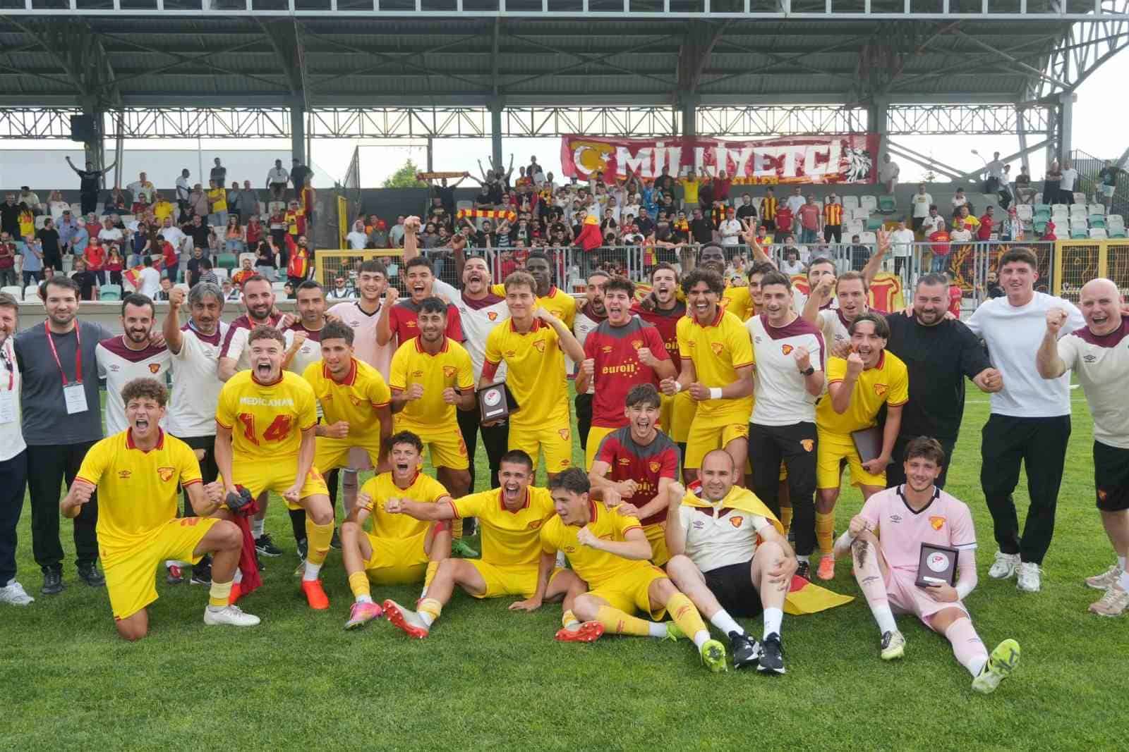 Göztepe U19’dan tarihi başarı