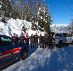 Artvin’de kış şartlarında yaban hayvanları unutulmadı