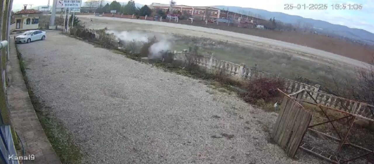 Tokat’taki ölümlü kaza kamerada