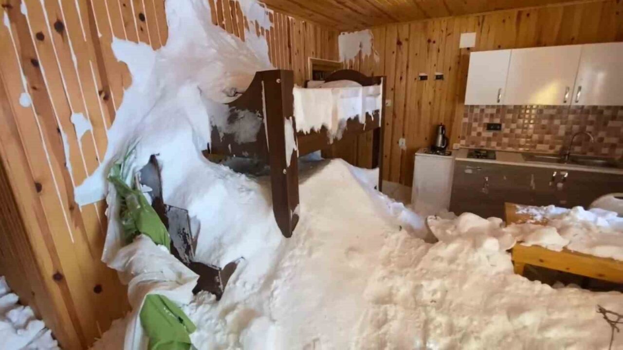 Ayder Yaylası’nda çığ sonrası yapılan temizlik hasarı ortaya çıkardı