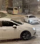 Bolu’da kar yağışı kimlerine eğlence kimilerine ise zulüm oldu