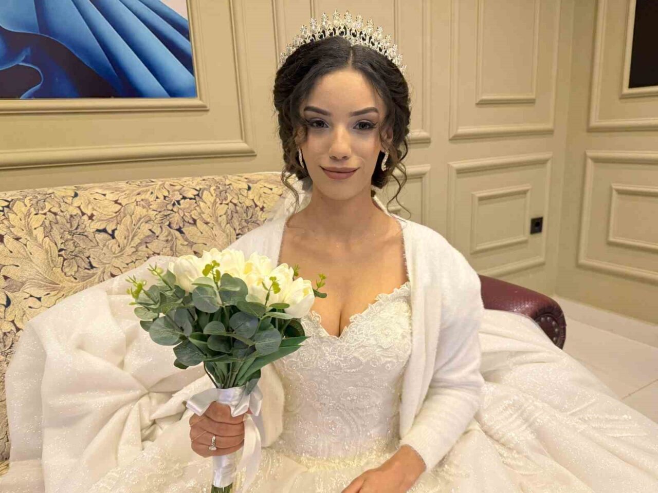 Faslı gelin Tokat oyunlarını oynayarak iki kültürü birleştirdi