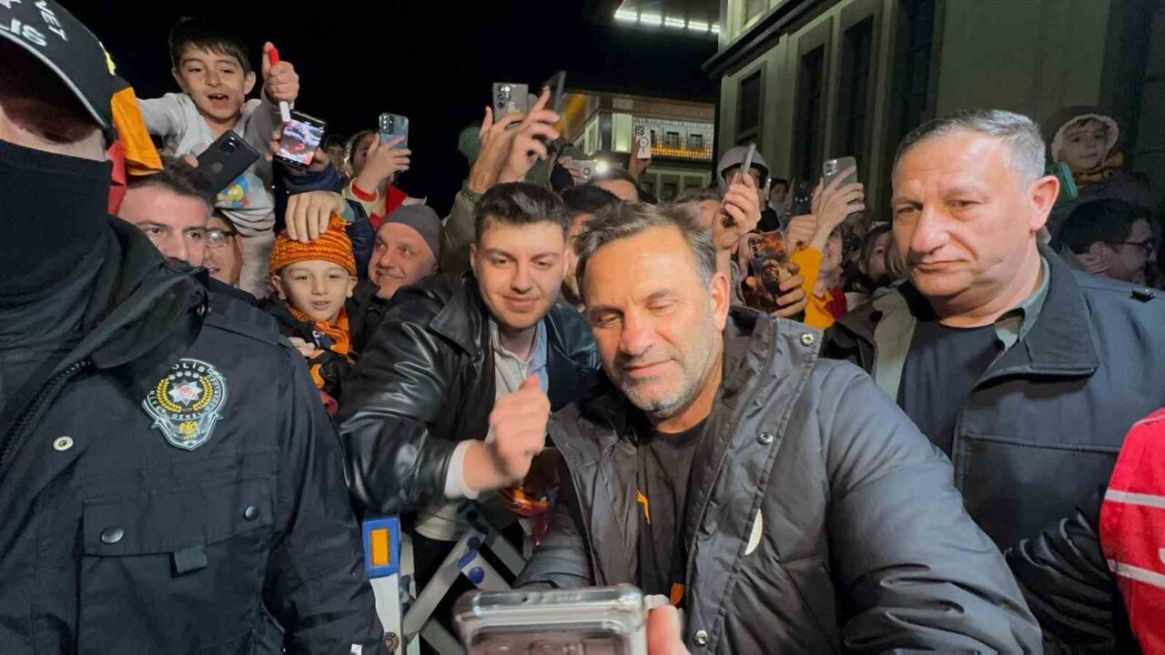 Galatasaray, Rize’de coşkulu karşılama