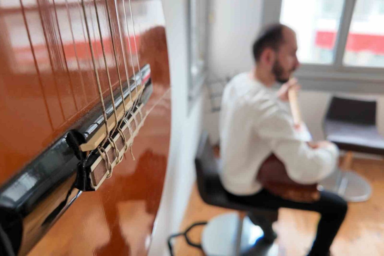 Kayak pistinde müzik ve sporu buluşturdu