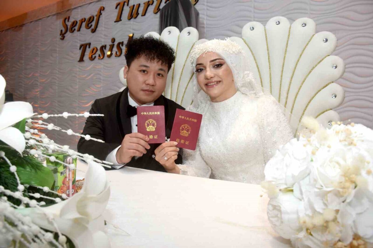 Rize’ye Çinli damat