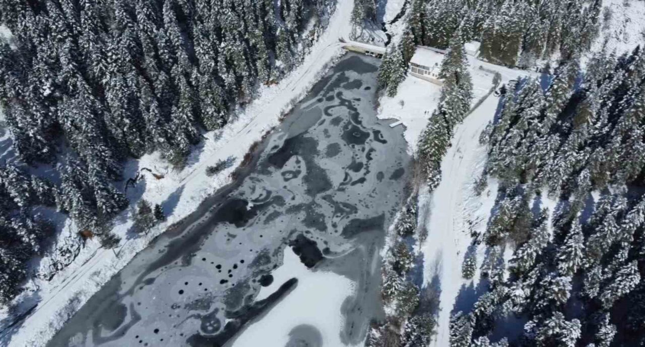 Sinop Akgöl buz tuttu