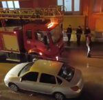 Şömineden düşen köz çatıyı yaktı