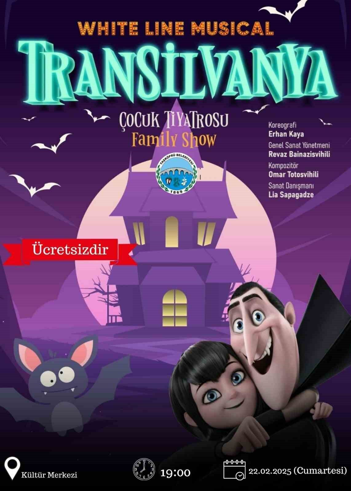 Taşköprü’de çocuklar için ücretsiz tiyatro gösterisi