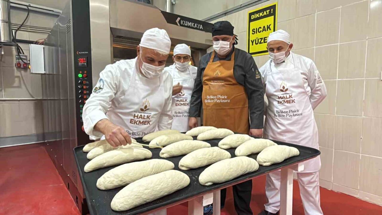 Tokat halk ekmek fabrikası üretime başladı