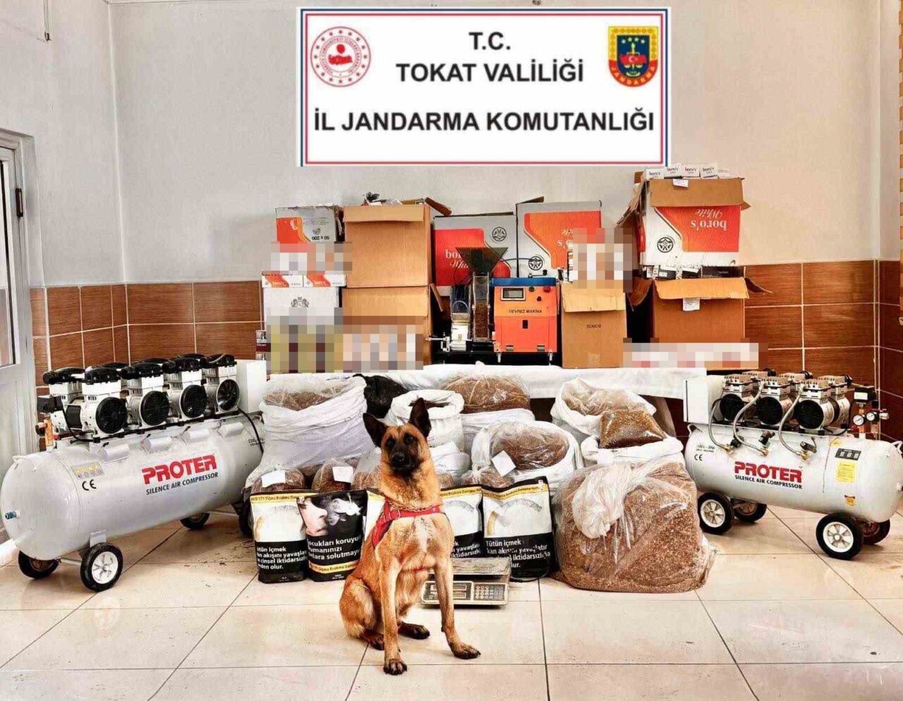 Tokat’ta kaçak tütün ve cep telefonu operasyonu: 3 gözaltı