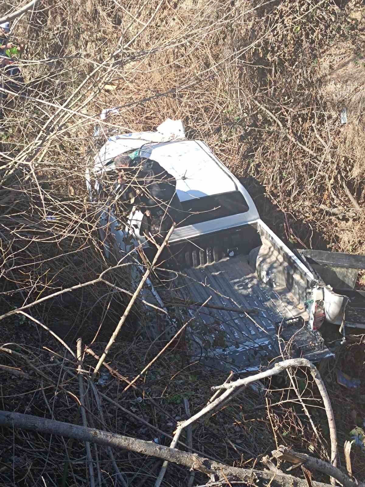 Afet etüdü yapan AFAD ekibi dönüş yolunda dereye uçtu: 3 mühendis yaralı