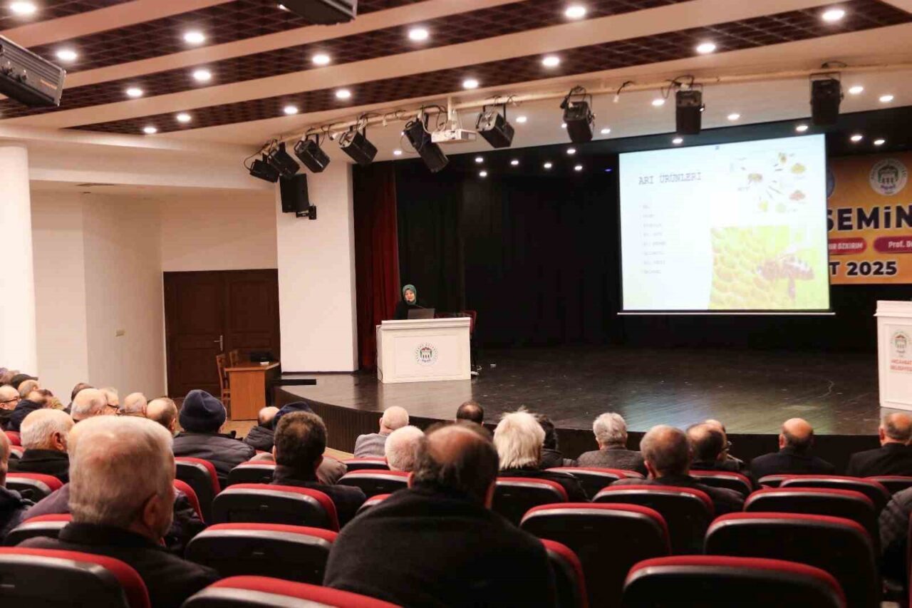 Akçaabat’ta arıcılık semineri düzenlendi