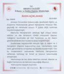 Amasya Valiliği: "Minecan hemşiremizin vefatında herhangi bir ihmal ve kusur bulunmadı"