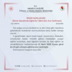 Amasya’da eğitime 1 gün ara verildi