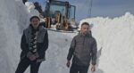 Artvin’de kar kalınlığı 3 metreyi aşan köyün yolu 10 gün sonra açıldı