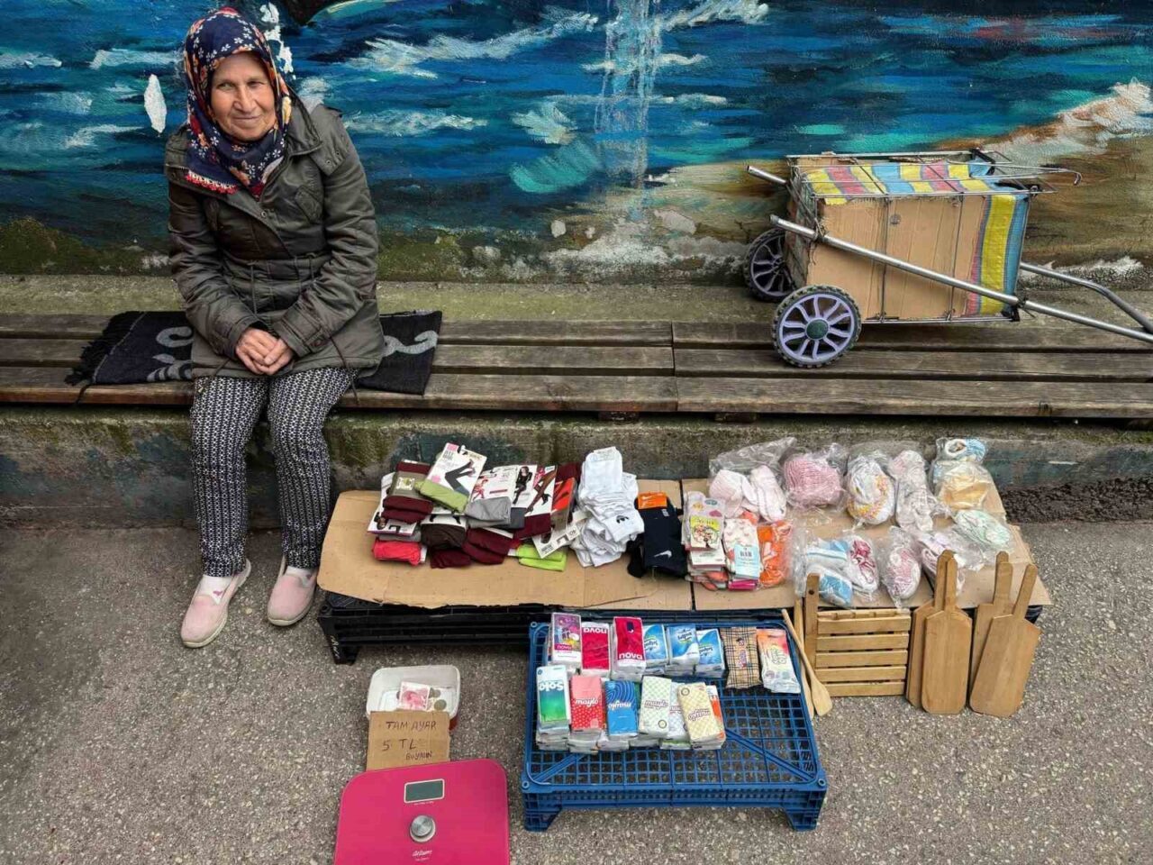 Bir kadının hayat mücadelesi