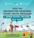 Destinasyon Geliştirme Teknik Destek Programı başarılı projeleri belli oldu