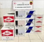 Gümüşhane’de 370 bin adet boş makaron ele geçirildi