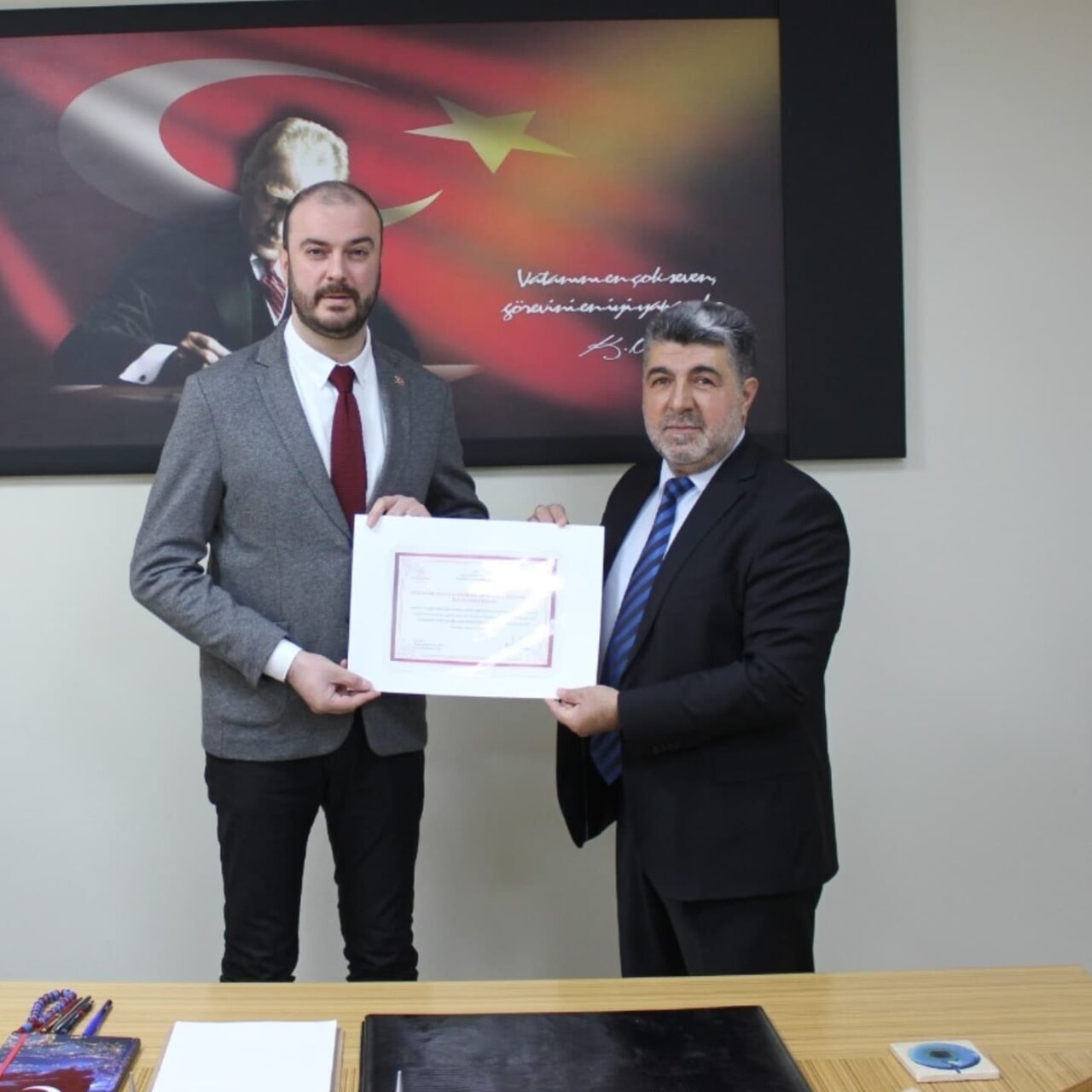 Karabük ADSEAH ‘Beslenme Dostu ve Fiziksel Aktiviteyi Destekleyen İş Yeri’ sertifikasını aldı