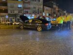 Karadeniz Ereğli’deki trafik kazasında iki kişi yaralandı