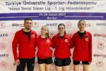 Kastamonu Üniversitesi Spor Bilimleri Fakültesi masa tenisinde Süper Lig’e yükseldi