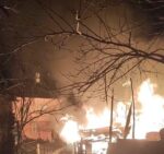 Kastamonu’da iki katlı ahşap ev yandı, iki büyükbaş hayvan telef oldu