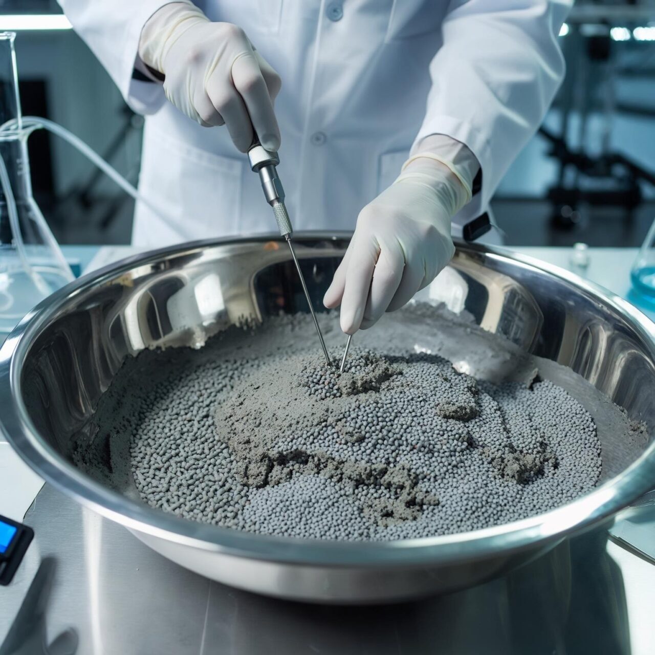 Plastik atıklardan çevre dostu yapı harcı patentini almak için hareket geçtiler