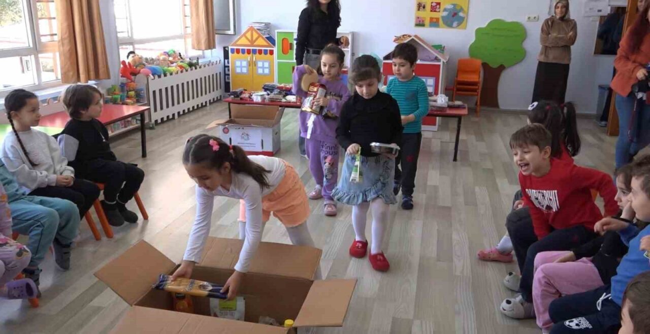 Rize’de miniklerin Ramazan hassasiyeti