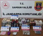 Samsun’da 231 elektronik sigara görünümünde likit esrar ele geçirildi