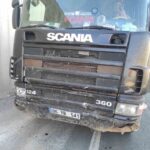 Tırla çarpışan otomobilin sürücüsü yaralandı