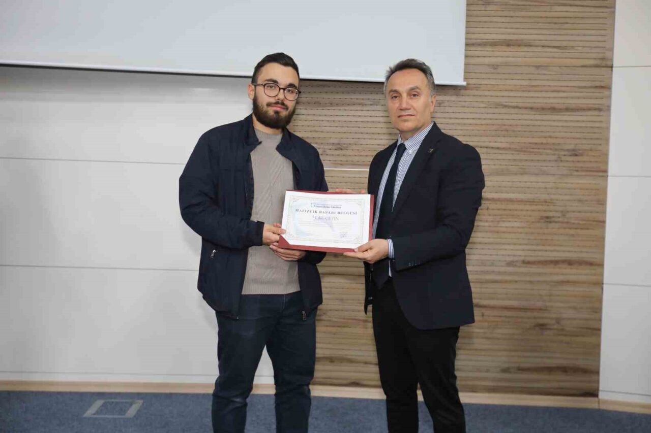 TOGÜ’de öğrenciler Kur’an-ı Kerim’i güzel okumak için yarıştılar