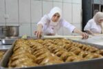 Trabzon’da tatlıcıların bayram mesaisi