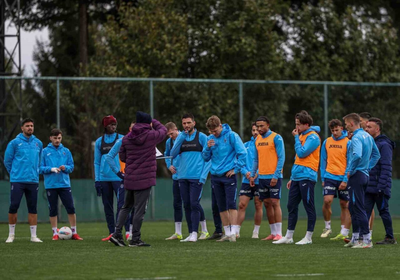 Trabzonspor, Göztepe maçı hazırlıklarına başladı