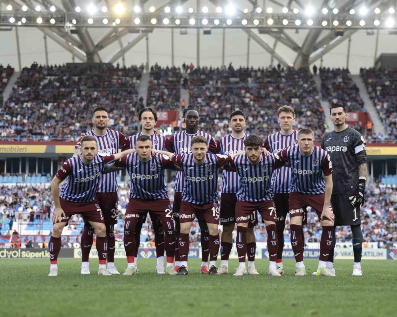 Trendyol Süper Lig: Trabzonspor: 1 - Göztepe: 1  (İlk yarı)