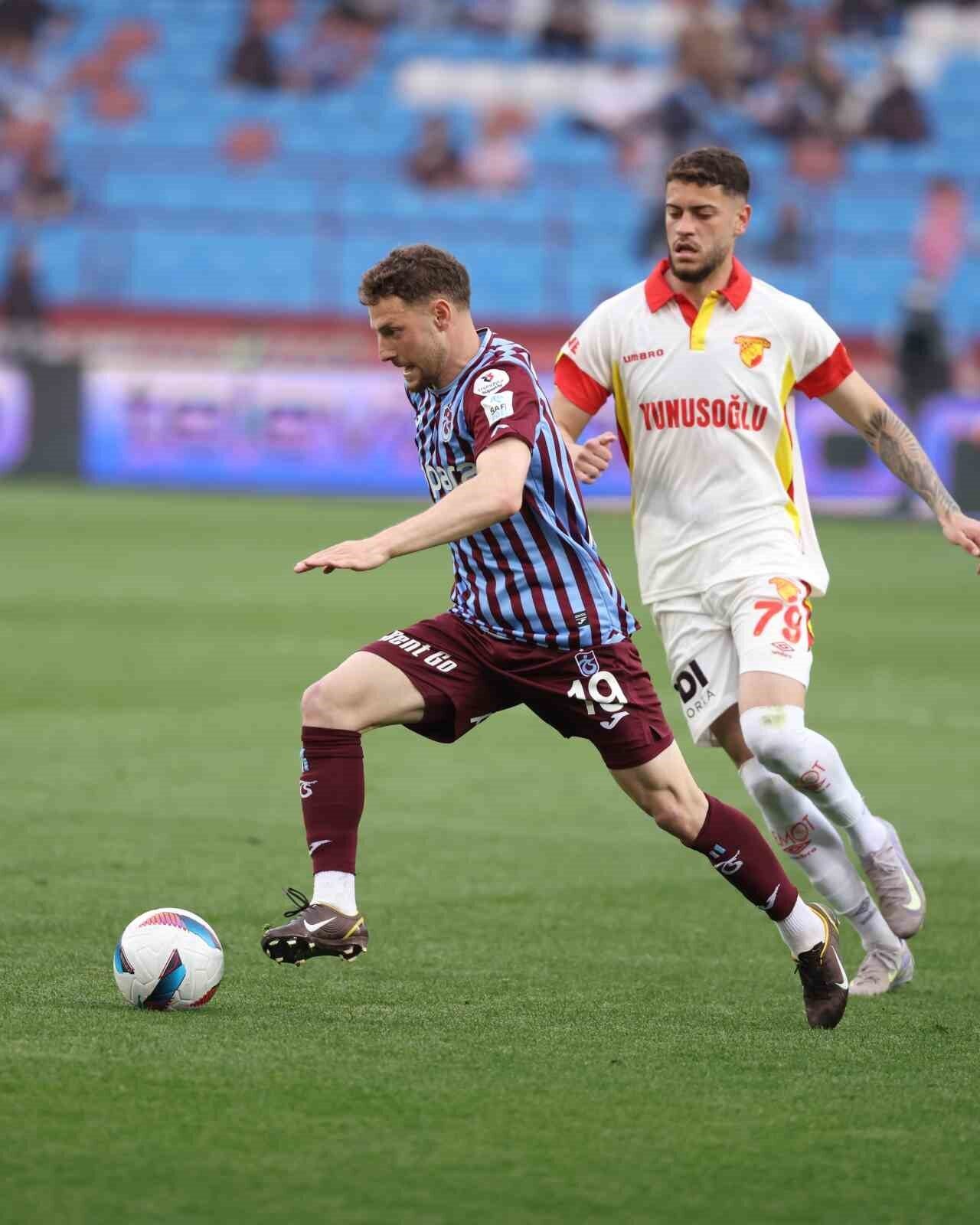Trendyol Süper Lig: Trabzonspor: 1 - Göztepe: 1 (Maç sonucu)