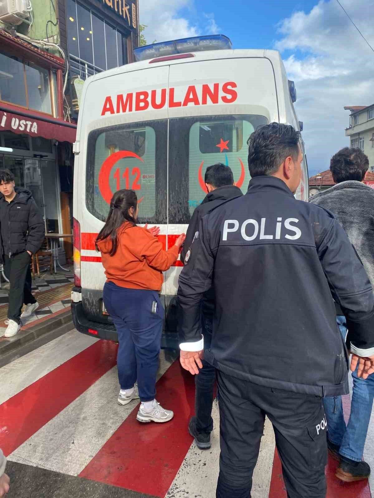 Bartın’da falçatalı tekmeli kavga:1 yaralı