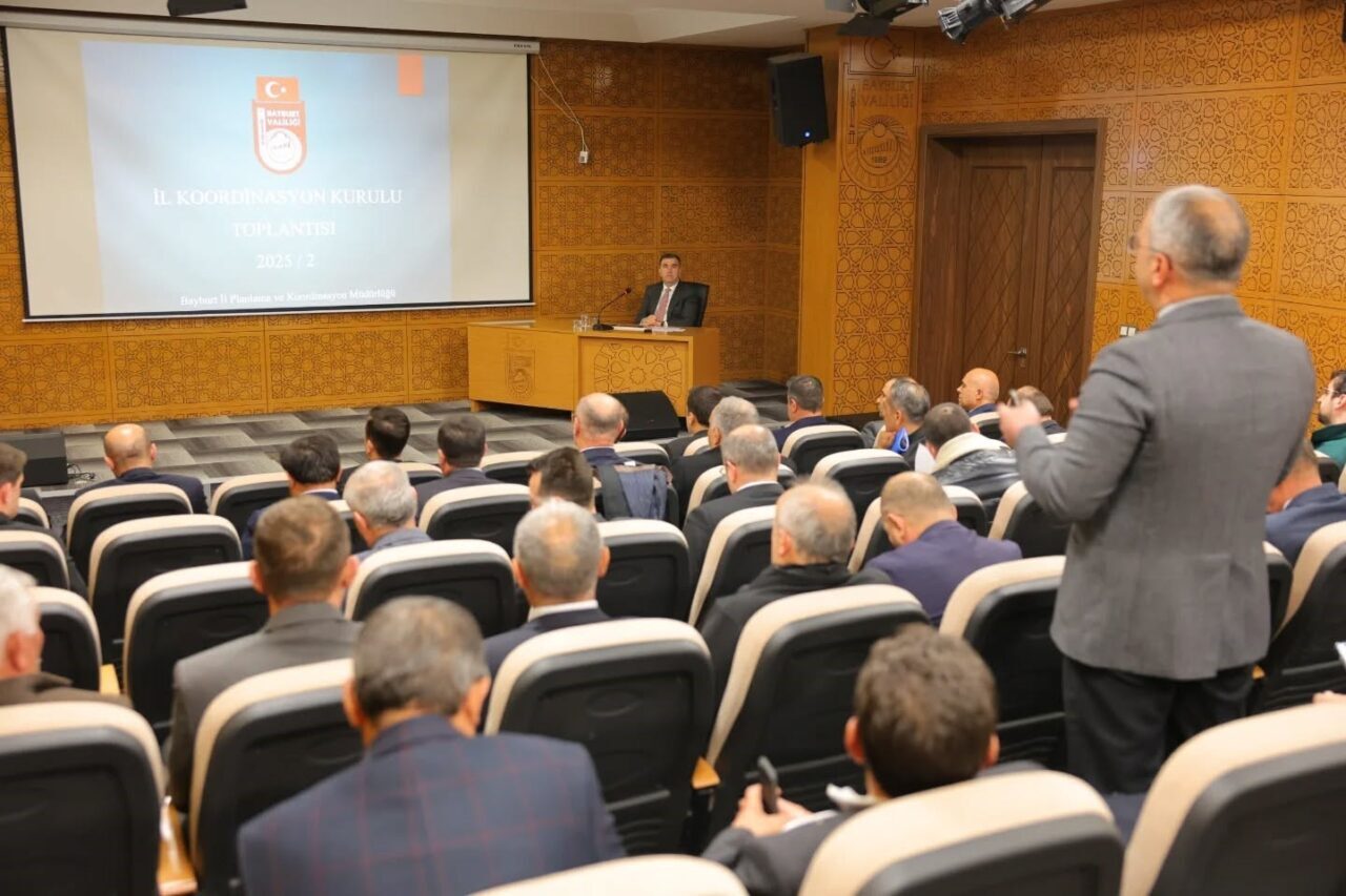 Bayburt’ta 2025 yılı 2. İl Koordinasyon Kurulu Toplantısı yapıldı