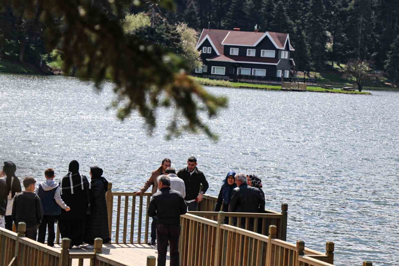 Bayram tatilinin son gününde doğanın tadını çıkardılar: "Aynı resimlerdeki gibi kartpostallık"