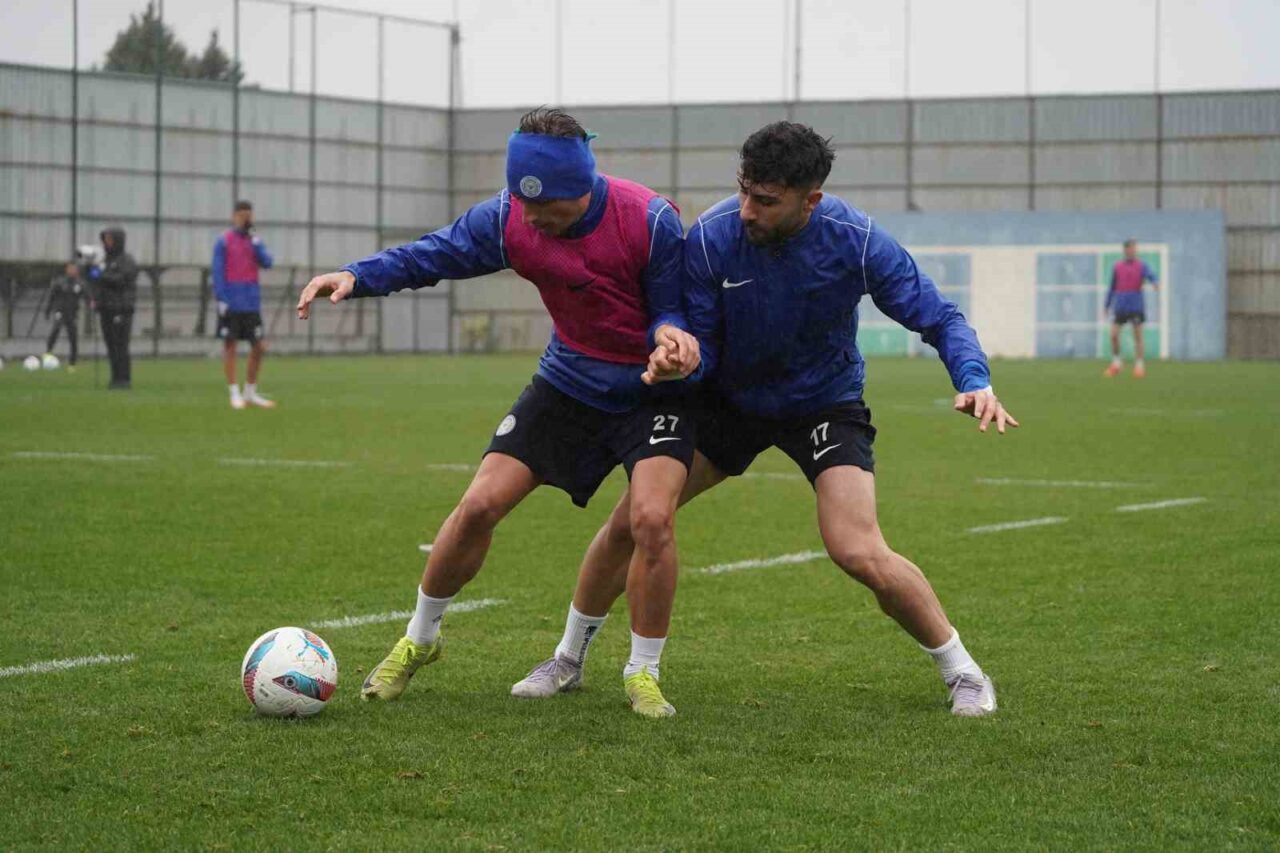 Çaykur Rizespor, Trabzonspor maçı hazırlıklarını sürdürdü