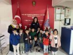 Çorum’da miniklerden polis haftası ziyareti
