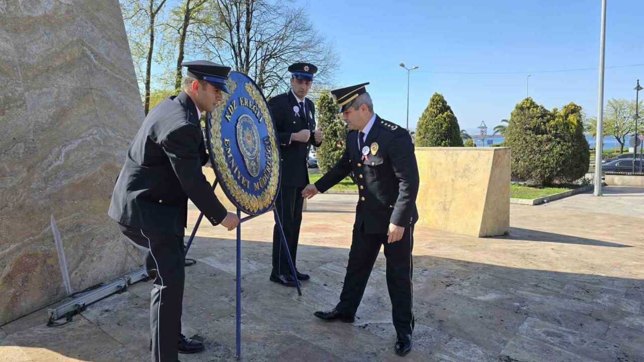 Ereğli’de Polis Haftası kutlandı; "Polis, çalışırken en büyük desteği vatandaştan alır"