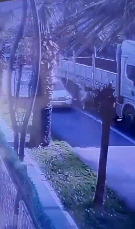 Giresun’da ölümle sonuçlanan kaza kamerada